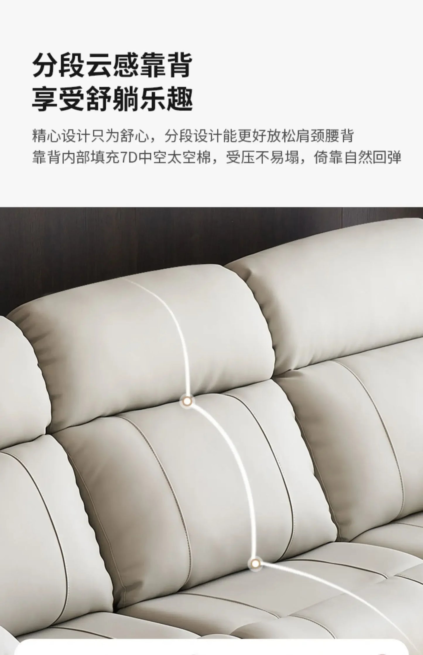 Designer Luxury Modern Sofa Genuine Leather Electric Italian Recliner Sofa Lounge Loveseat Divani Da Soggiorno Home Furniture