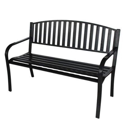 New Trend Backyard Modern Outdoor Bench Outdoor Garden Iron Bench