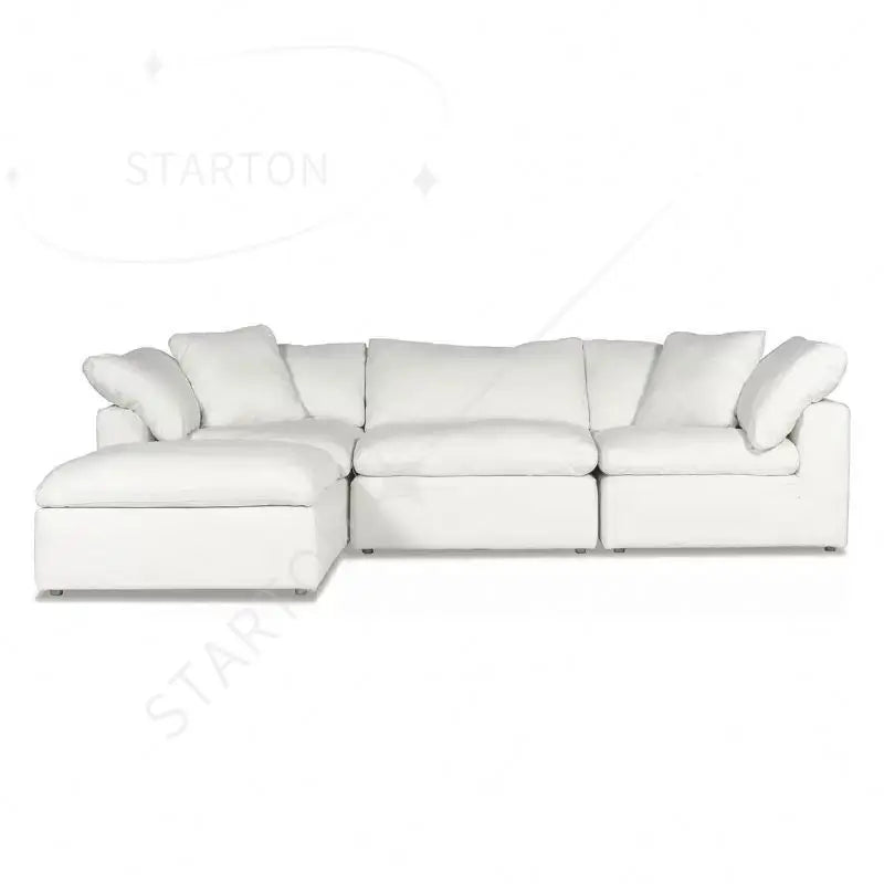 Factory Direct Sale Nordic Modern Living Room Furniture Sectional Customizable Sofa