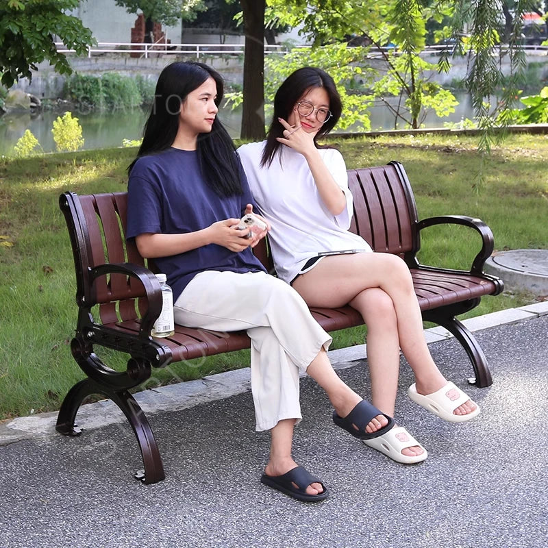 Automatic Convertible Contemporary Plastic Wood Waterproof Sunscreen Aluminum Alloy Park Chair & Outdoor Bench