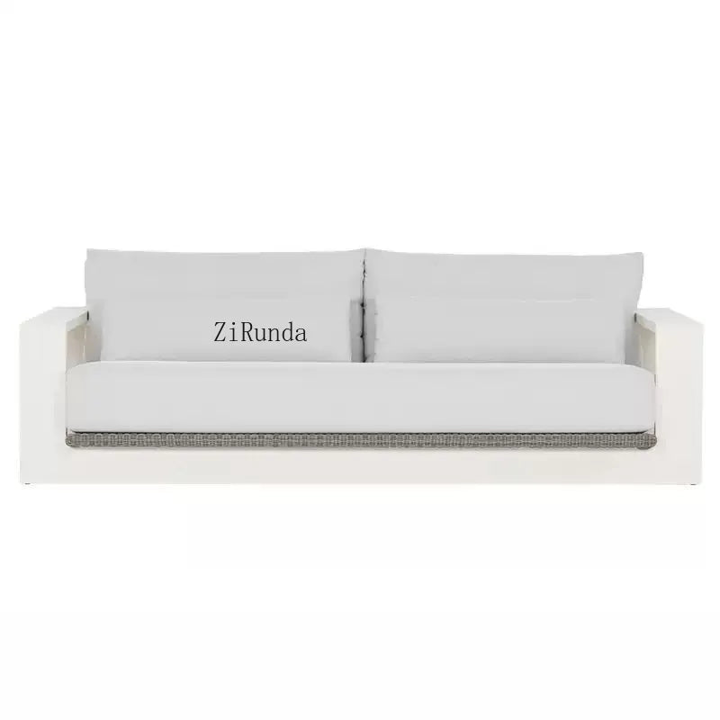 Aluminum alloy outdoor sofa open-air balcony villa courtyard coffee table combination furniture