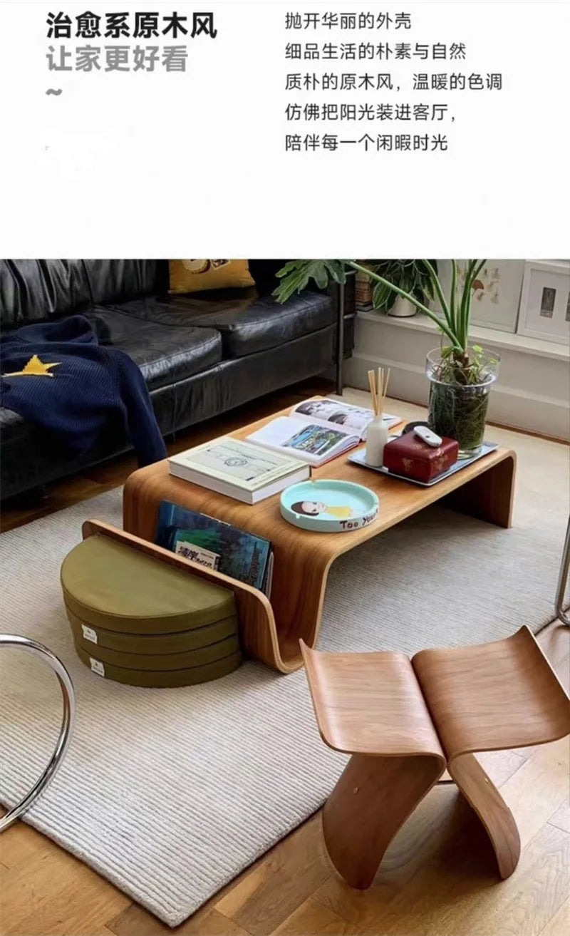 Living Room Coffee Tables Luxury Brown Design Space Saving Modern Coffee Tables Center Apartment Tavolino Da Salotto Furniture