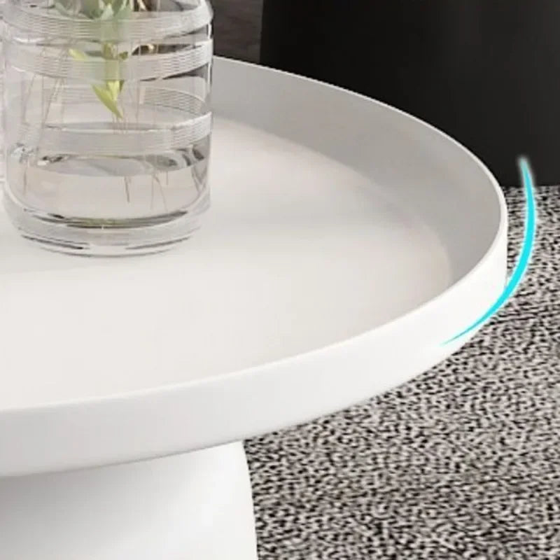 Circular Coffee Tables Nordic Living Room Center Table Modern Side Tea Table Portable Simple Bedroom Nightstand Home Furniture