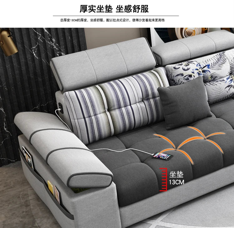 Classic Storage Sofa Adults Comfortable Corner Modern Sofa Living Room Designer Floor Muebles Para Habitacion Home Accessories