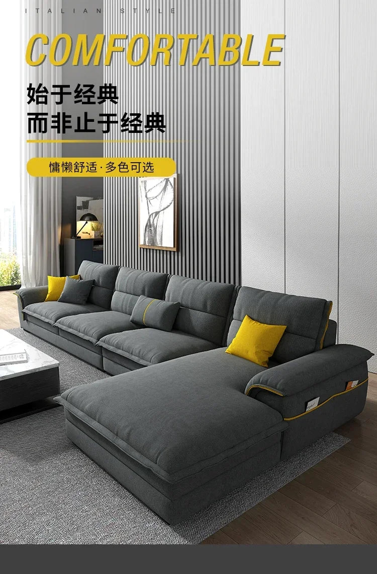 Storage Relax Puff Sofa Sectional Simple Double Nordic Daybed Puffs Sofa Set Lazzy Cushion Salon Meuble Home Furniture