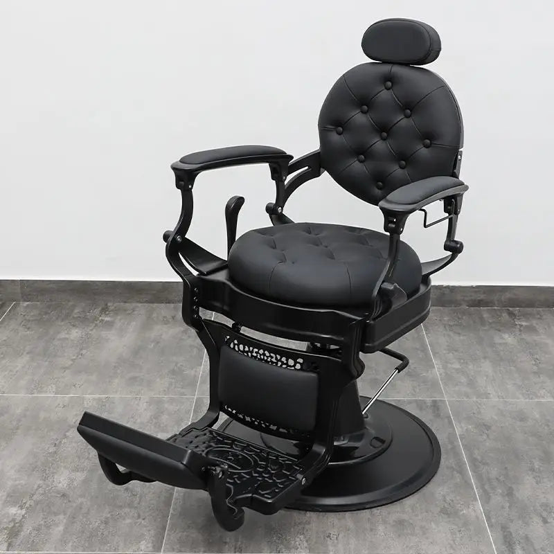 Barber shop chair perm dyeing put down chair oil head men shave beard repair face chair net red hair salon special hair cut seat