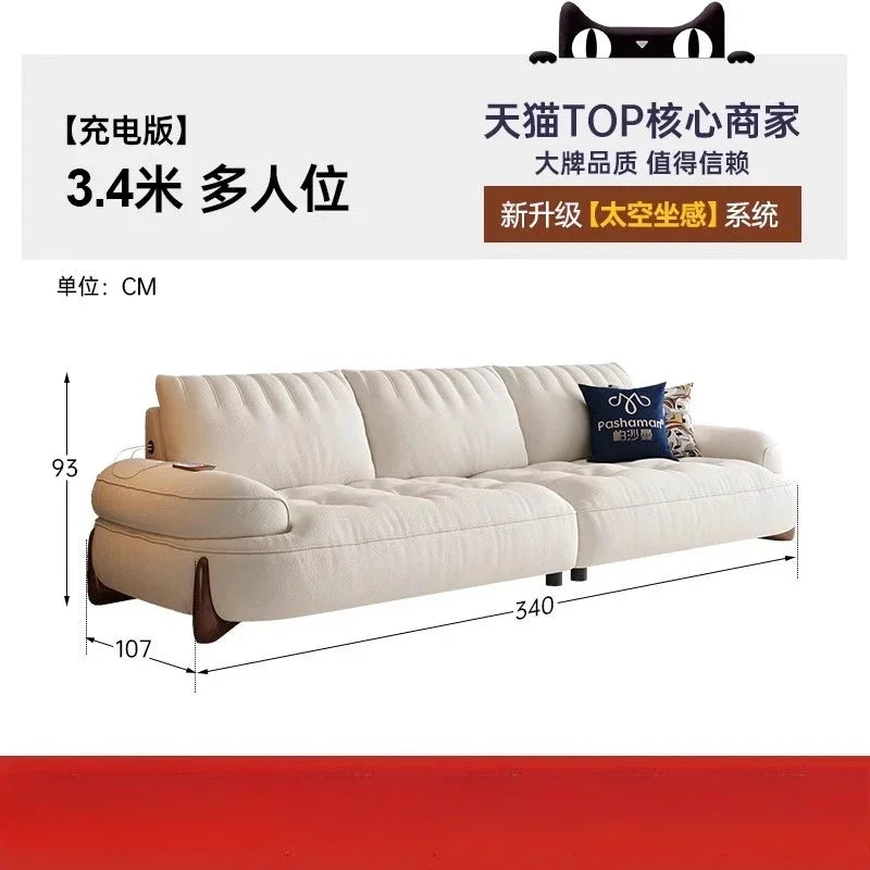 White Modern Style Sofa Minimalist Nordic Style Love Seat Sofa Lounge Living Room Divani Per Soggiorno Furniture For Home