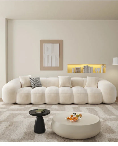 Designer Luxury Living Room Sofas House Nordic Family Elegant Relaxing Sofa Economic Apartment Minimalist Divano Hotel Furniture