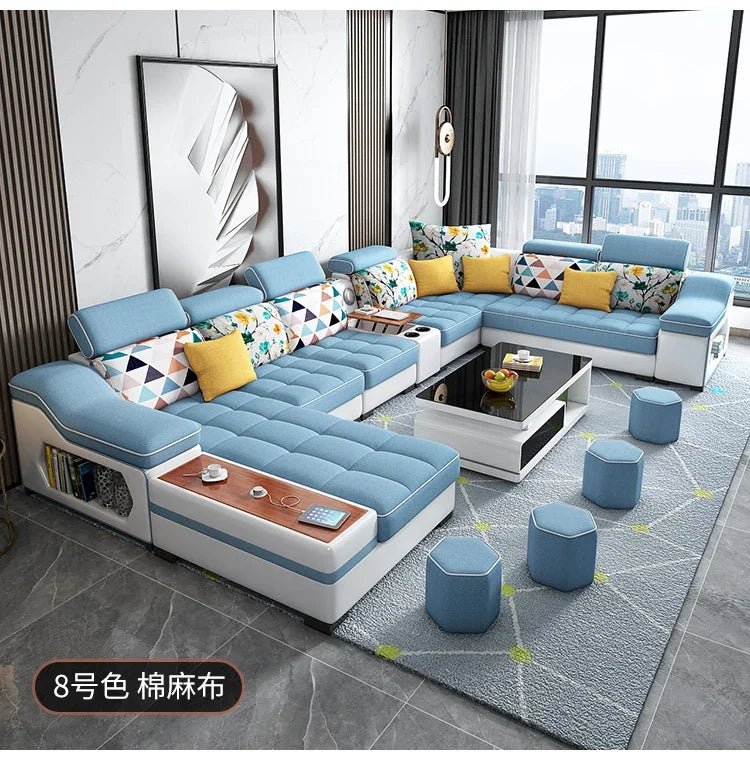 Creative Minimalist Living Room Sofas Lazy Nordic Leather Sofas Designer Living Room Sofas Lounge Koltuk Takımı Home Furniture