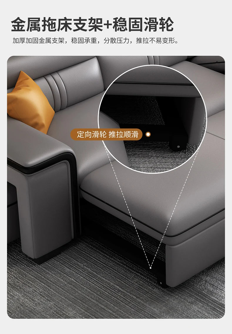 Longer Queen Living Room Sofas European Luxury Floor Folding Living Room Sofas Multifunctional Storage Sofas Camas Furnitures