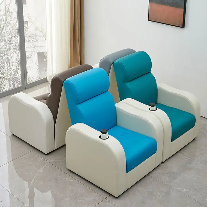InfusionMedical Electric Sofa Chair Infusion Chair Hospital Furniture with Infusion Rack for Hospitals or Clinics
