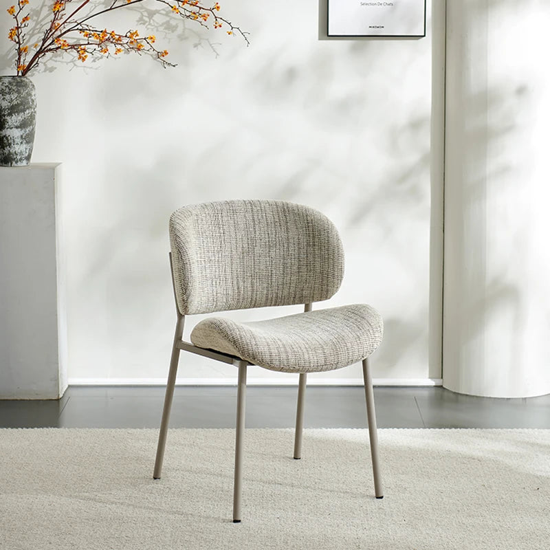 Clear Lounge Dining Chairs Comfortable Bedroom Vanity Dining Chairs Replica Mobile Sillas Para Comedor Postmodern Furniture