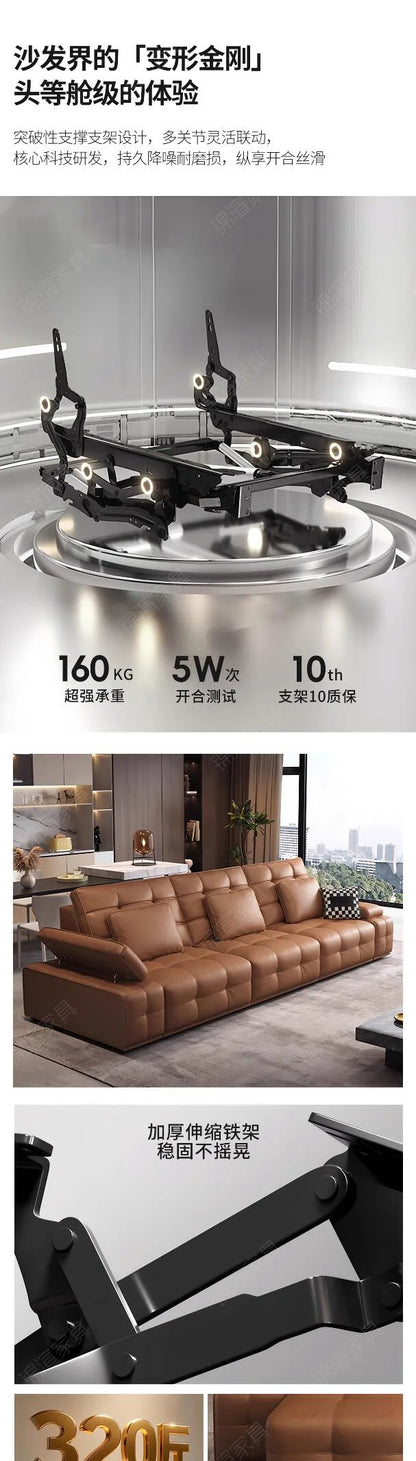 Extendable Modern Electric Recliner Sofa Nordic Designer Electric Recliner Sofa Oversized Lazy Bankstel Woonkamer Furniture