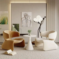 Creative Single Sofa Designer Single Chair Negotiation Table And Chairs Leisure Sofa Rest Area Hotel Sofa Chairs