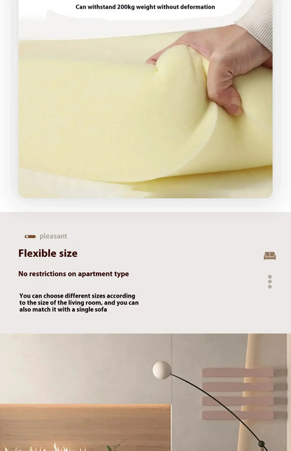 Italian Banana Sofa Minimalist Shaped Sofa Living Room Simple Modern Arc Cashew  Set Lazy Sofa Home Furniture