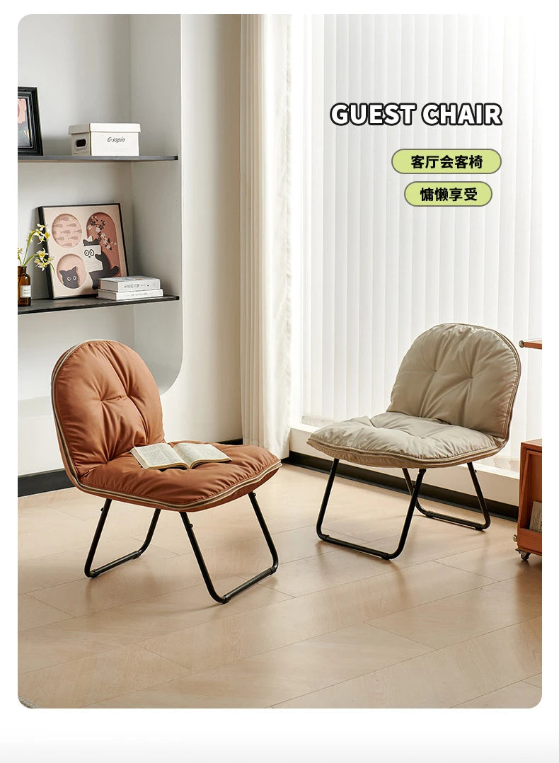 Fashionable, luxurious and comfortable sofa that can be folded and is portable. Single-person living room chair. Outdoor fishing