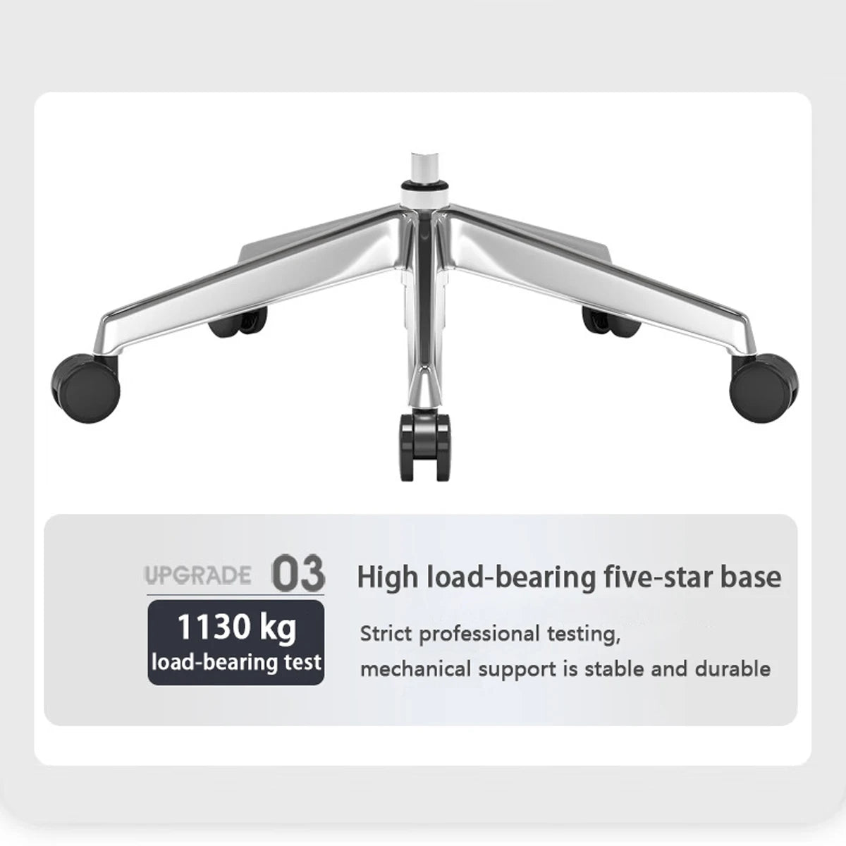 Ergonomic Office Chair Adjustable Swivel Desk Chair Lumbar Support Home Office Computer Chair