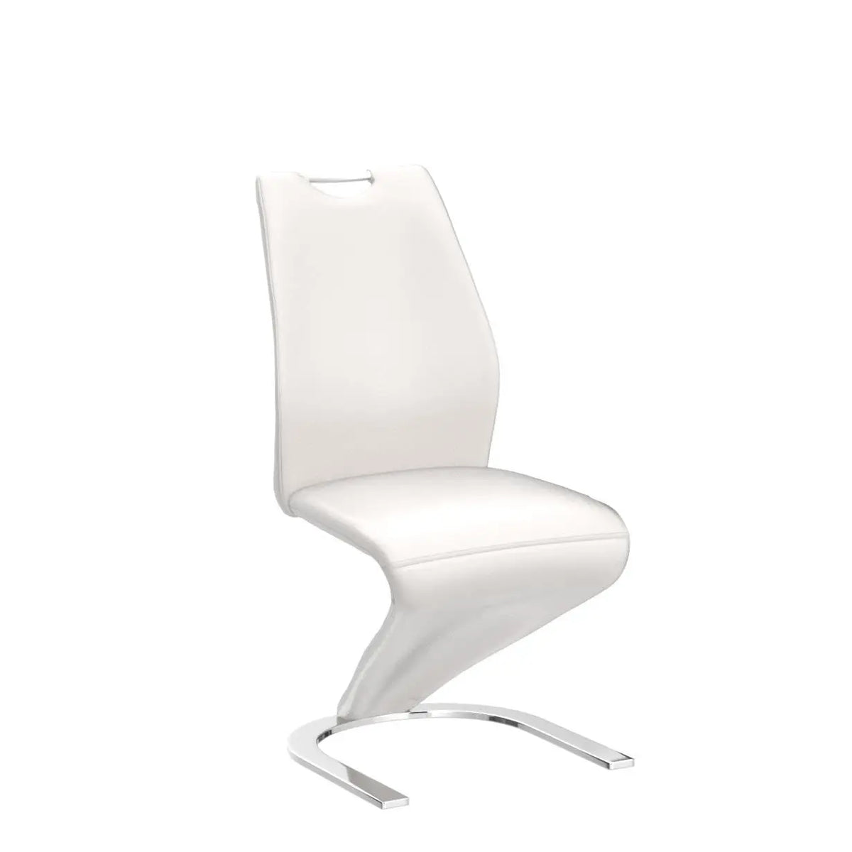 Dining Chairs Set of 2,Modern Kitchen Dining Room Armless Upholstered Side Chairs in PU Leather Cushion Seat and Sturdy