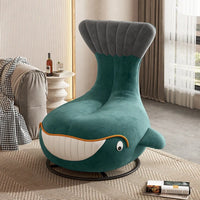 Shark Internet Celebrity Rotating Chair with High Aesthetic Value,animal Leisure,small Apartment,simple Single Person Whale Sofa