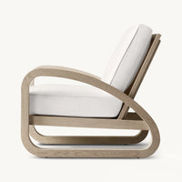 -High-quality luxury chair, unique design, low oak, suitable for living room comfort villa elegant hotel bedroom application