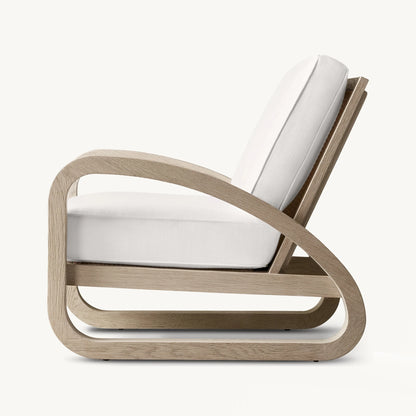 -High-quality luxury chair, unique design, low oak, suitable for living room comfort villa elegant hotel bedroom application