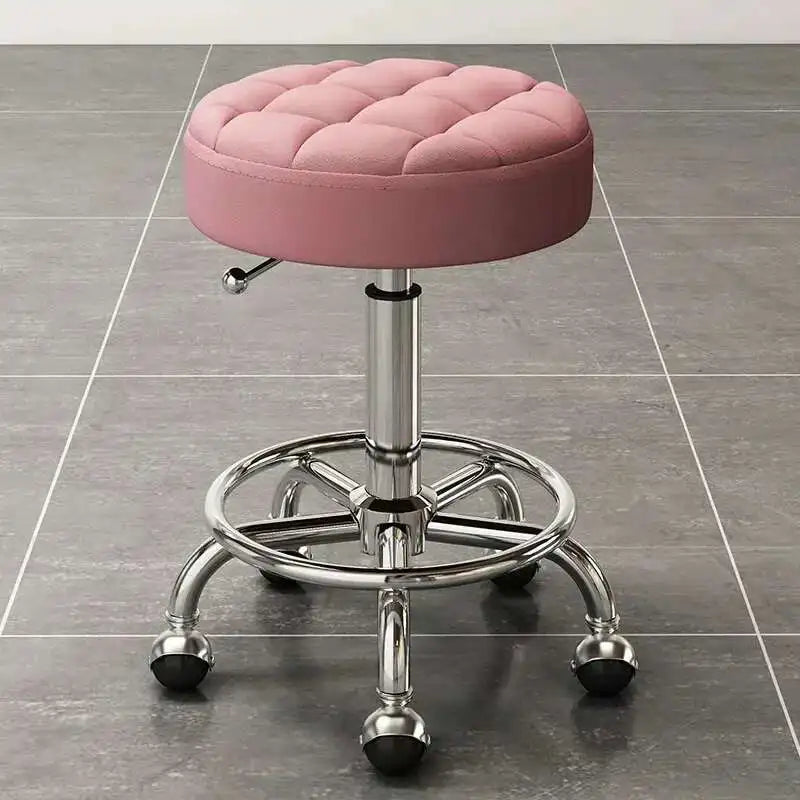 Hairdresser Furniture Barber Shop Chair Hair Chairs Salon Folding Stool Tabouret Roulette Aesthetics Beauty Ergonomic Chair