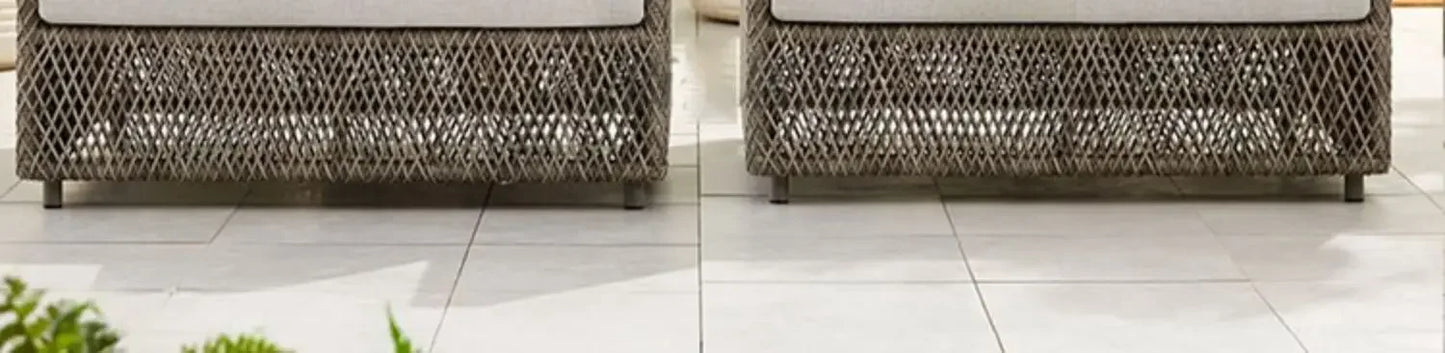 Asmt52 Southeast Asian Style Outdoor Rattan Sofa for Courtyard, Balcony, Garden, Terrace, Designer Sunroom, Leisure Rattan Sofa