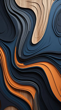 Abstract 3D Textured Canvas Painting 3D Vision Wall Art Minimalism Geometry Poster Print Office Living Room Modern Home Decor