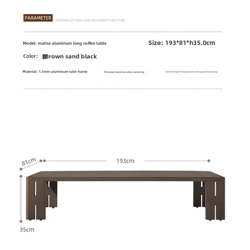 Courtyard Sofa, Outdoor Relaxation, Outdoor Lounge Chair, Villa Garden Table, High-end Furniture Set, Garden Furniture