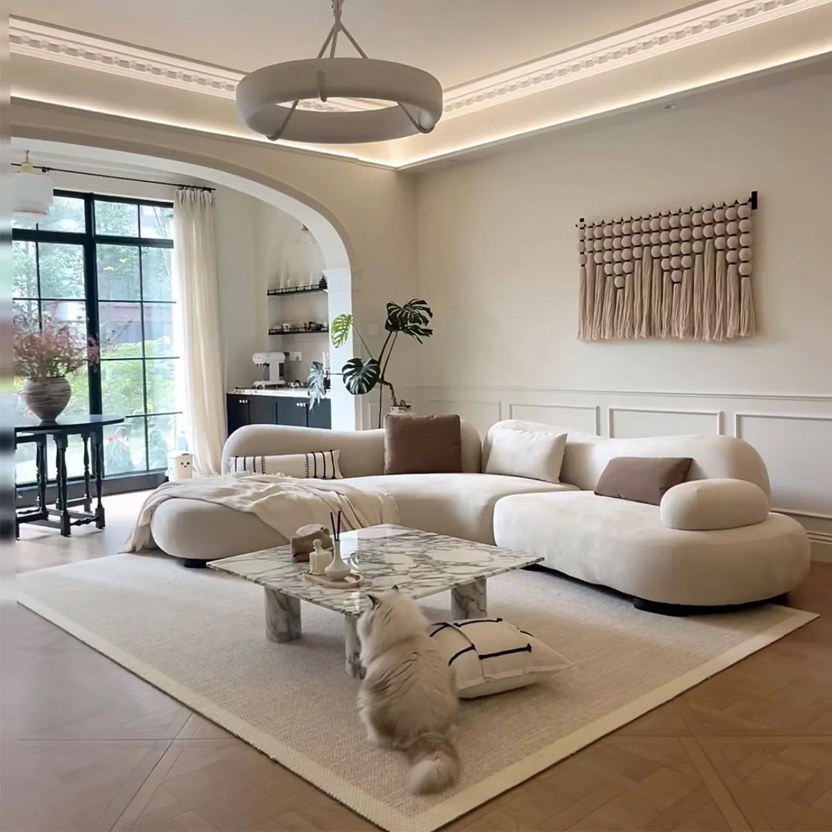 Nordic Modern Living Room Sofas Designer Sectional Cute Luxury Living Room Sofas Boneless Lazy Banken Woonkamer Home Furniture