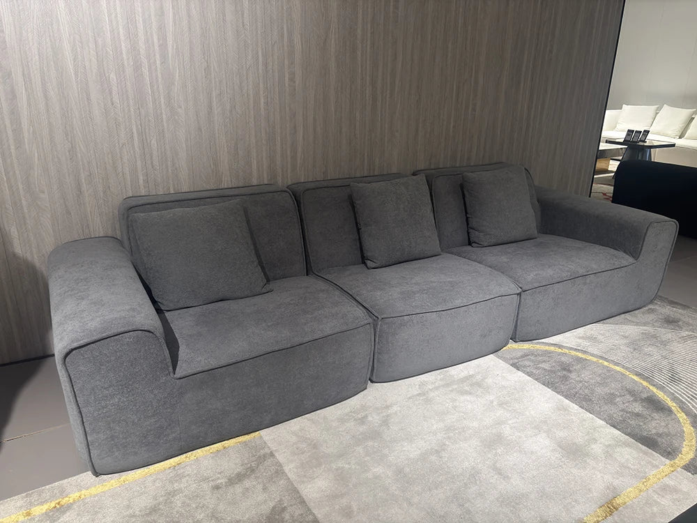 Modern Compression Furniture Sofa Design Combination Compression Living Room Fabric Indoor Sofa