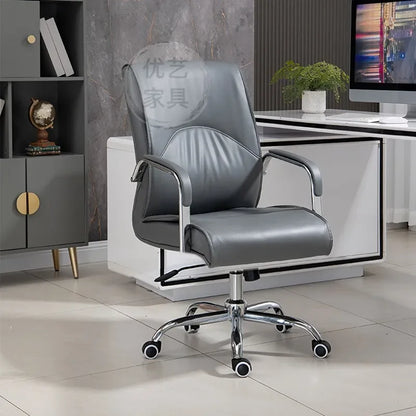 Office chair comfortable sedentary computer boss meeting rotating lift staff chair