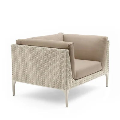 Customizable outdoor garden imitation rattan sofa furniture combination