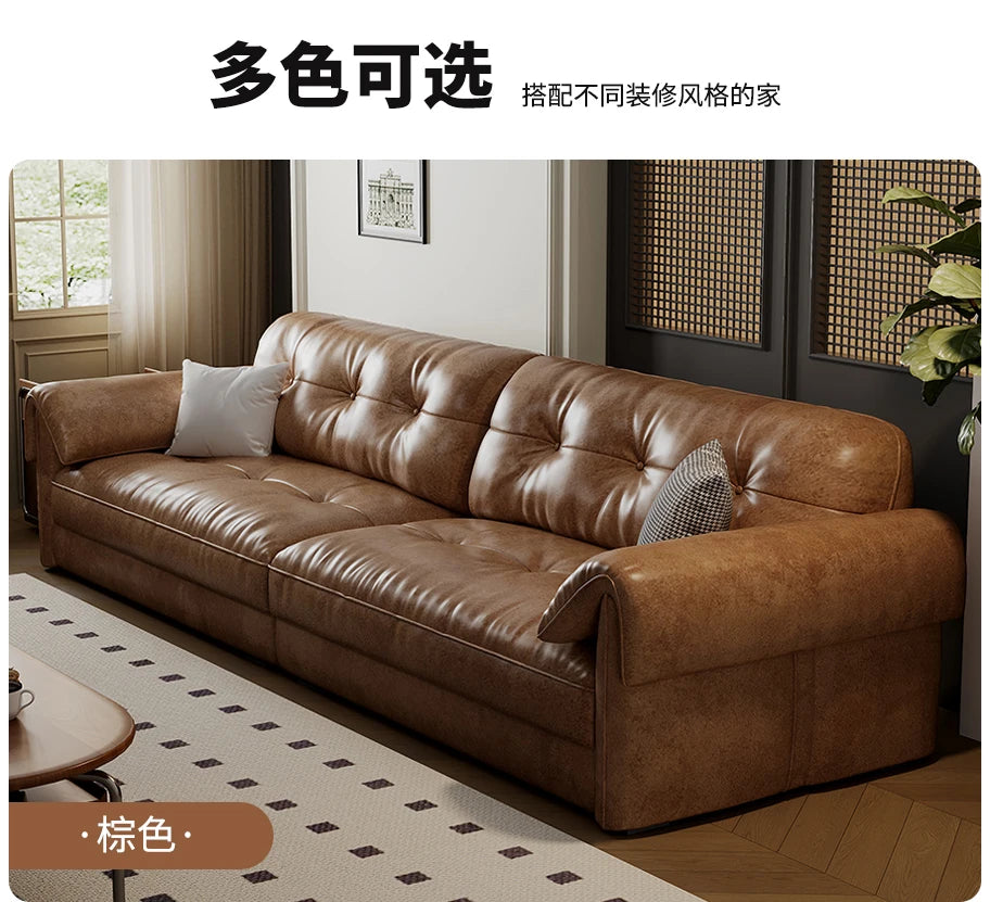 Leather Corner Living Room Sofas Armchair Minimalist Lazy Lounge Living Room Sofas Hallway Designer Muebles Postmodern Furniture