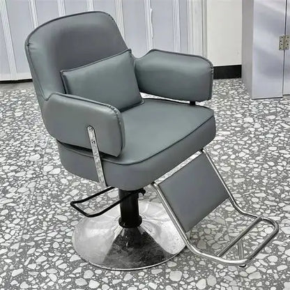 Workshop Tattoo Barber Chair Cosmetic Nail Trolley Workshop Luxury Adjustable Barber Chair Stool Silla De Barbero Home Furniture