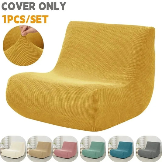 Stretch Polar Fleece Sofa Cover for Living Room Solid Color Lounge Couch Cover All-inclusive Relax Sofa Slipcovers Protector