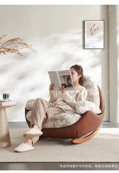 Rocking Lounge Living Room Chairs Gaming Mobile Reading Designer Chairs Luxury Bedroom Comfortable Fauteuil Salon Home Furniture