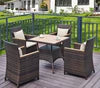Custom Design Pastoral Garden Set Pastoral Garden Set Plastic Rattan Patio Furniture Set