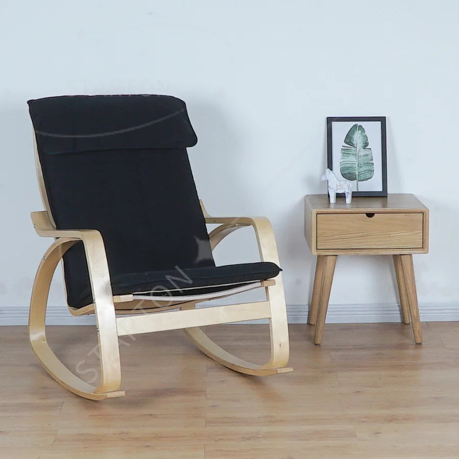Rocking Chair Lazy Sofa Balcony Chair Leisure Chair Pregnant Woman Recliner Adult Home Armchair Small Apartment Home Furniture