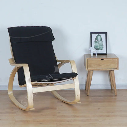Rocking Chair Lazy Sofa Balcony Chair Leisure Chair Pregnant Woman Recliner Adult Home Armchair Small Apartment Home Furniture