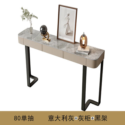 Italian Luxury Console Table With Storage Thin Living Room Entrance Console Table Rectangle Glam Woonkamer Tafel Furniture