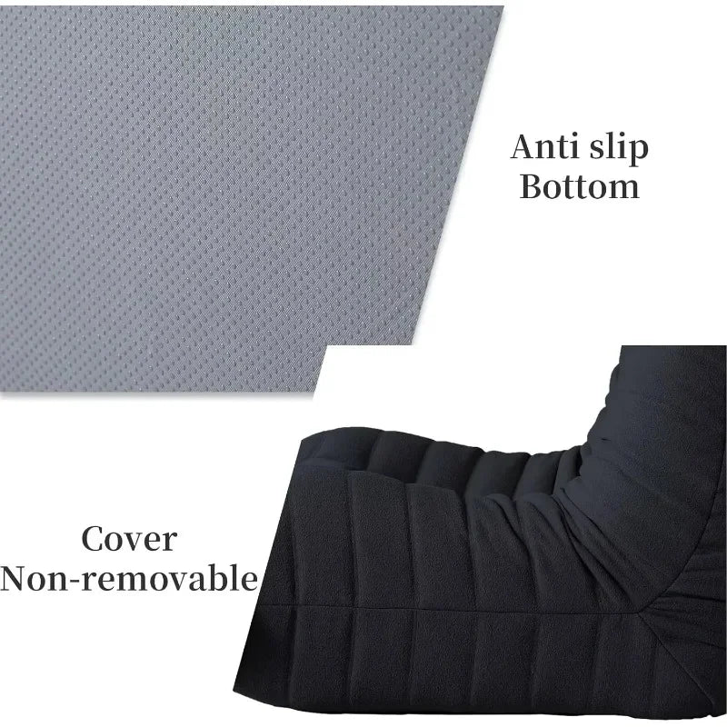 Drop Shipping Nordic White Living Room Sofa 3 Seater Couch Compressed Vacuum Foam Floor Lazy Chair Sofa Set
