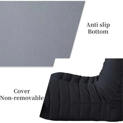 Drop Shipping Nordic White Living Room Sofa 3 Seater Couch Compressed Vacuum Foam Floor Lazy Chair Sofa Set