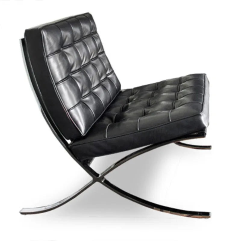 Barcelona Single Sofa Designer Lazy Sofa High-end Italian Living Room Sofa Chair Nordic Light Luxury Leisure Chair