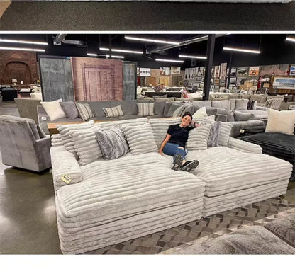 Italian Minimalist Velvet Sofa Bed French Fabric Lazy Living Room Sofas Puffs Bedroom 2025 Divano Soggiorno Home Furniture