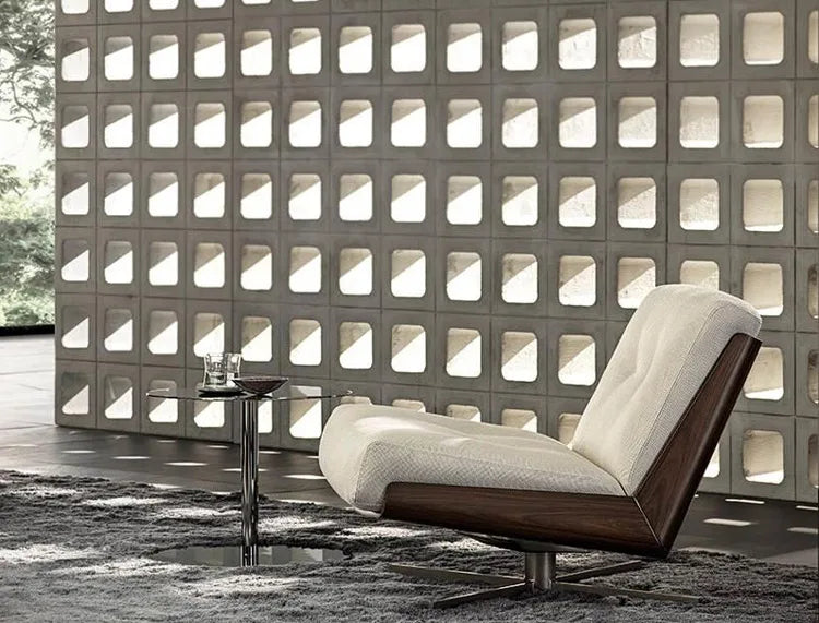Single sofa rotating sofa chair recliner living room bedroom leisure reading chair