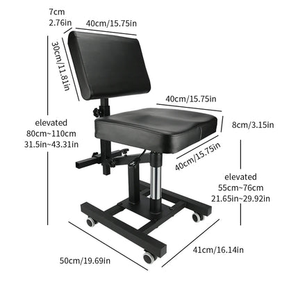 TAIDU Multi Functional Tattoo Chair Leathery Back Adjust Tattoo Salon Chairs Steel Frame Lift Tattoo Bench For Tattoo Artist