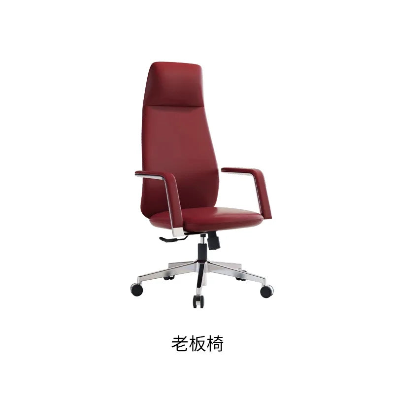 Simple and light luxury office desk and chair combination President's table Manager table Large desk office