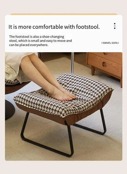 Large Modern Living Room Chairs Swivel Luxury Relaxing Comfy Design Chairs Armchair Lazy Puffs Sedie Da Soggiorno Home Furniture