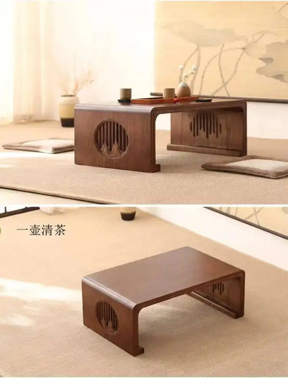 Japanese Floor Coffee Table Wood Entryways Vanity Sideboards Table Storage Couch Mesa De Centro Salon Livingroom Furniture Sets